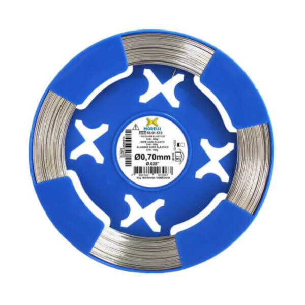Alambre Ortodóntico CrNi Redondo en Rollo 500g - Morelli