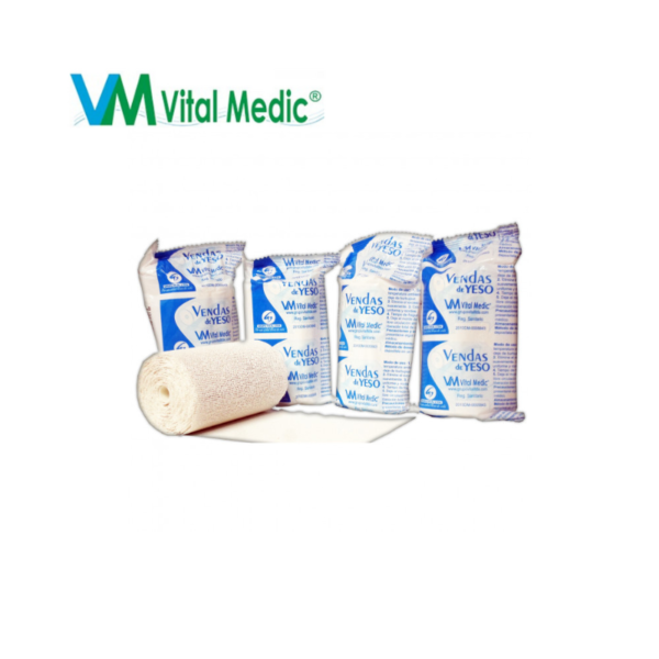 Vendas de Yeso color blanco paquete x unidad - Vital Medic