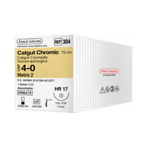 Catgut Cromado 4-0 Assut Sutures REF 304