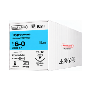 Polipropileno 6-0 Assut Sutures REF 9521F
