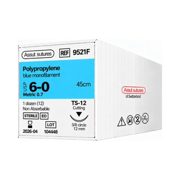 Polipropileno 6-0 Assut Sutures REF 9521F