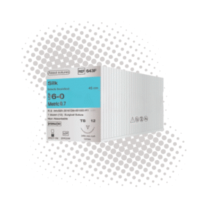 Seda 6/0 TS-12mm/45cm Multifilamento trenzado Assut Ref: 643F