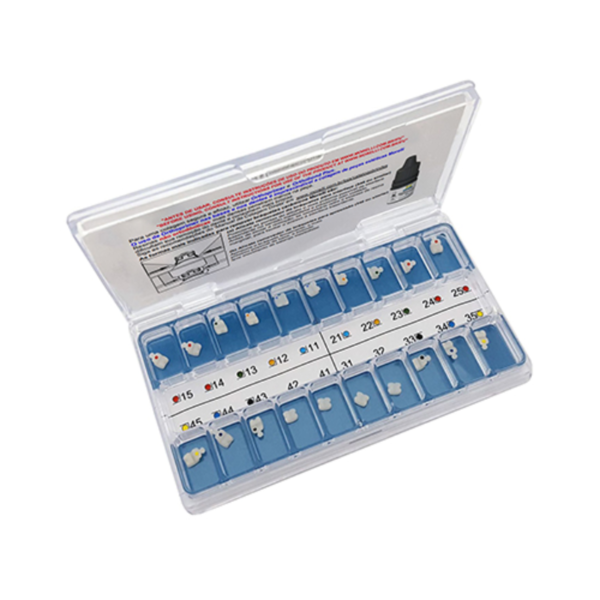 Kit de Bracket Roth Ceramic SLI .022" Gancho Can./Prés - Morelli - Image 2