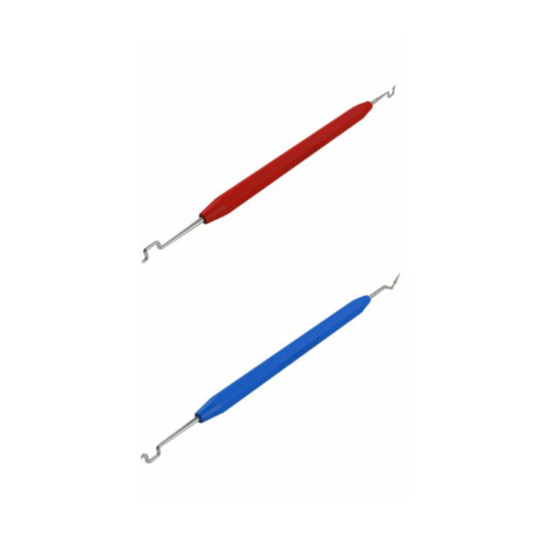 Porta Alastik plastico Rojo y Azul - Morelli