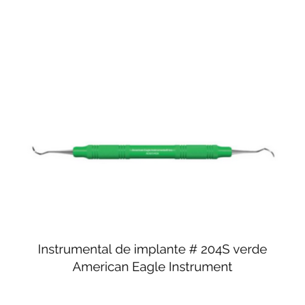 Instrumentos para Implantes 204S Verde AEII204S - American Eagle