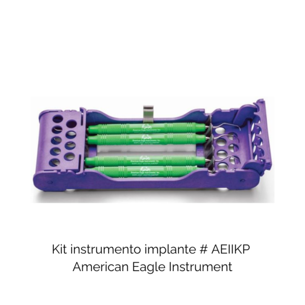 Kit de Instrumentos para Implantes AEIIKP - American Eagle