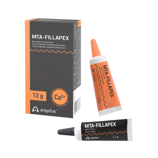 MTA Fillapex Cemento Obturador Endodontico Bioceramico Base x 7.2Grs + Catalizador x 4.8Grs - Angelus