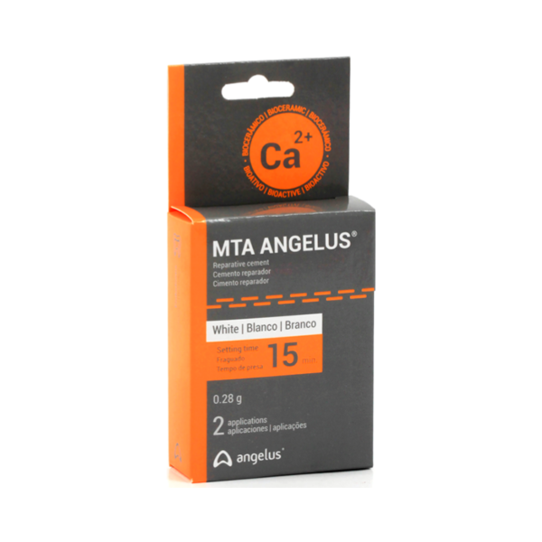 MTA Material obturador p/perforaciones de raíz, blanco 2 dosis - Angelus
