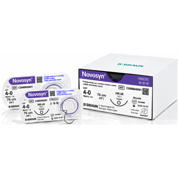 Novosyn 4-0 B. Braun REF C0068040N1