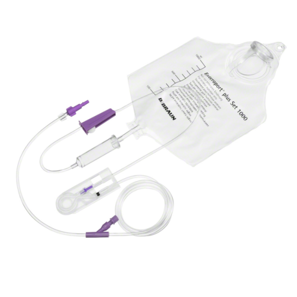 Enteroport Plus Set 1000 equipo de administración nutricional enteral bomba, caja x 30 unidades / bolsa x 1000ml - Braun