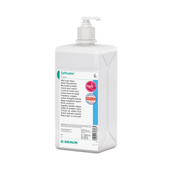 Softaskin®Loción para desinfección quirúrgica y posterior a la higiene de manos frasco x 1000ml - Braun