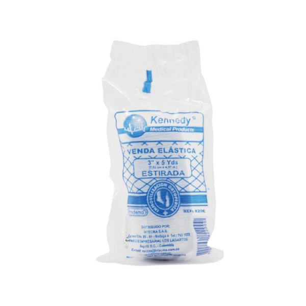 Venda Elástica 3"x 5Y bolsa x 20 unidades - Kennedy
