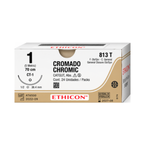 Catgut Cromado 1 Ethicon REF 813T