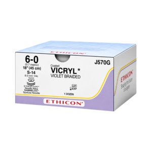 Vicryl 6-0 Ethicon REF J570G