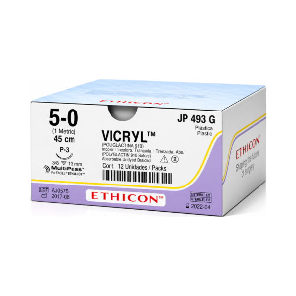 Vicryl 5-0 Ethicon REF JP493G
