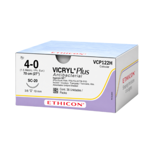 Vicryl Plus Antibacterial 4-0 Ethicon REF VCP122H