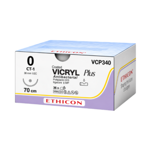 Vicryl Plus Antibacterial 0 Ethicon REF VCP340H