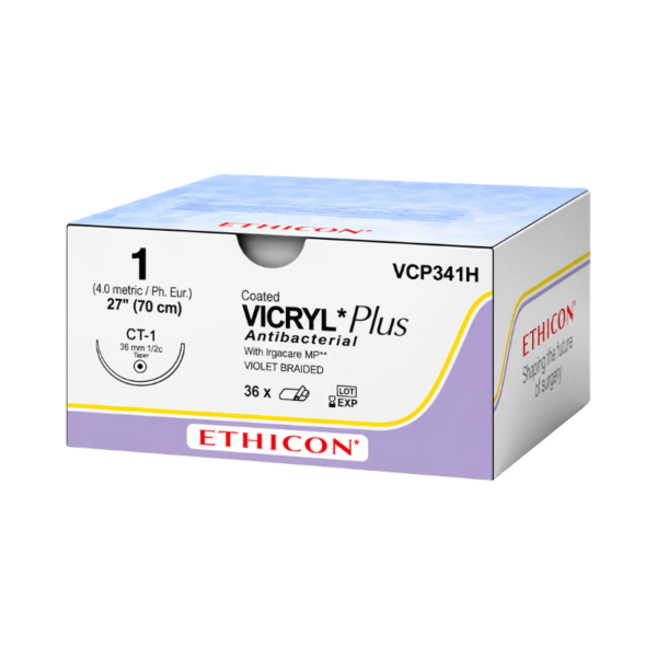 Vicryl Plus Antibacterial 1 Ethicon REF VCP341H