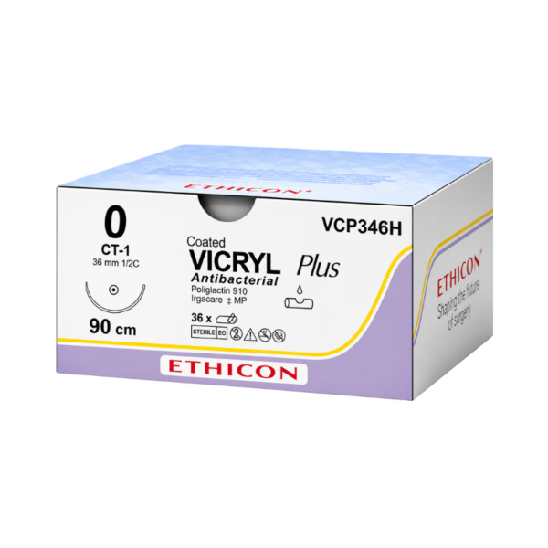 Vicryl Plus Antibacterial 0 Ethicon REF VCP346H