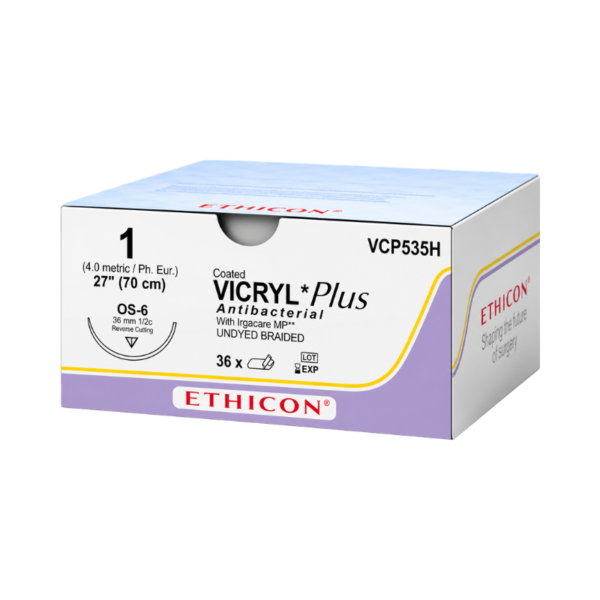 Vicryl Plus Antibacterial 1 Ethicon REF VCP535H