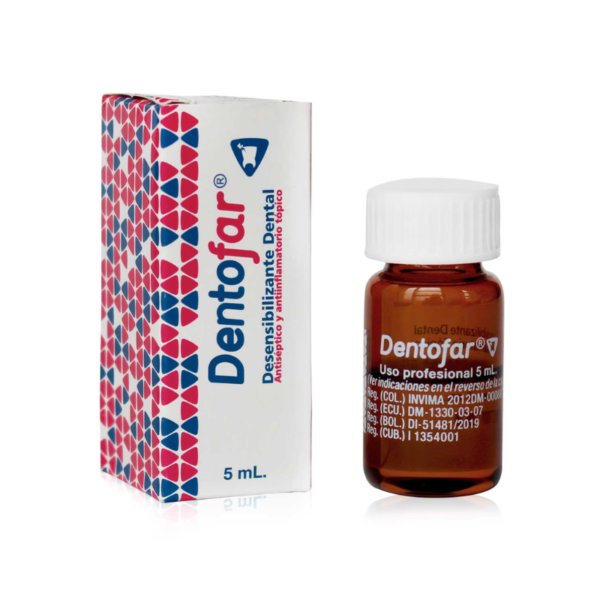 DENTOFAR (Desensibilizante tópico dental) frasco x 5 ml - Eufar
