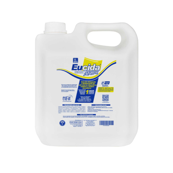 EUCIDA ADVANCED (Detergente + Desinfectante en 1 solo paso) galon x 3,8 lts - Eufar