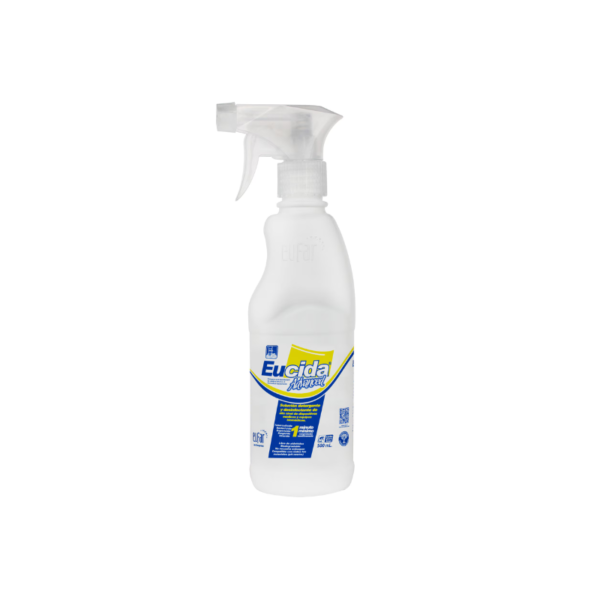 EUCIDA ADVANCED (Detergente + Desinfectante en 1 solo paso) frasco x 500 ml - Eufar