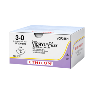 Vicryl Plus Antibacterial 3-0 Ethicon REF VCP316H