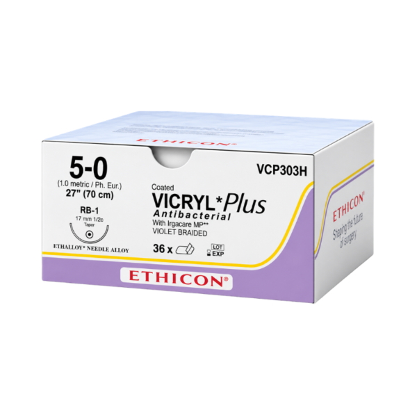Vicryl Plus Antibacterial 5-0 Ethicon REF VCP303H