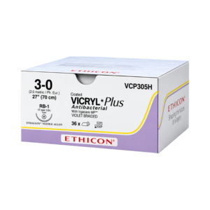 Vicryl Plus Antibacterial 3-0 Ethicon REF VCP305H