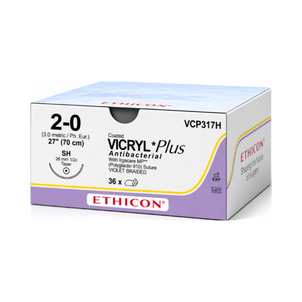 Vicryl Plus Antibacterial 2-0 Ethicon REF VCP317H