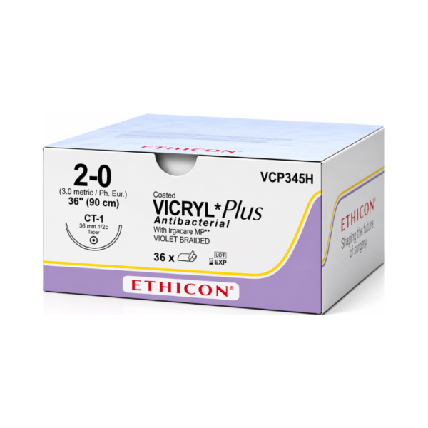 Vicryl Plus Antibacterial 2-0 Ethicon REF VCP345H