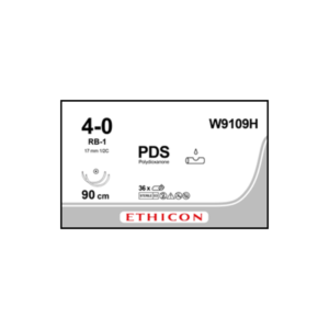 PDS*II 4-0 RB-1/17mm-90cm, 1/2 circulo violeta Polydioxanone caja x 36 unidades - Ethicon