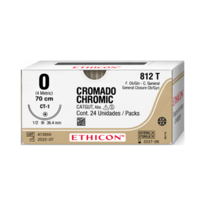 Catgut Cromado 0 Ethicon REF 812T