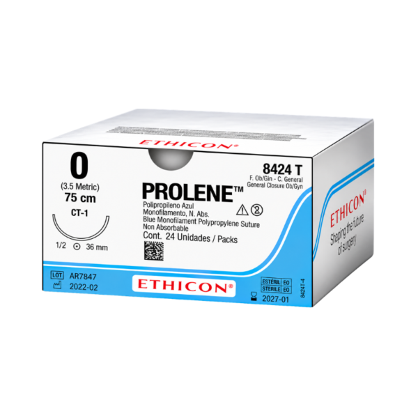 Prolene 0 Ethicon REF 8424T