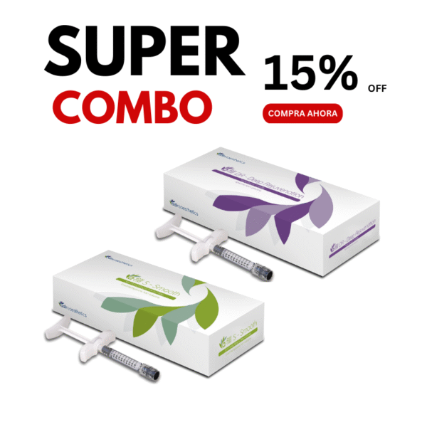 Combo A-fill AH (S-Smooth + Dr Deep) + 1 canula 23G*50mm - Afill