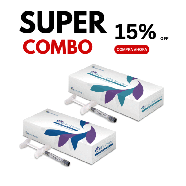 Combo A-fill AH (V-Volume + Ultra Volume) + 1 canula 23G*50mm - Afill