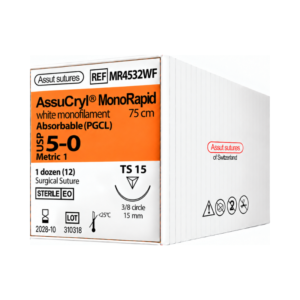 Assucryl MonoRapid 5-0 Assut Sutures REF MR4532WF