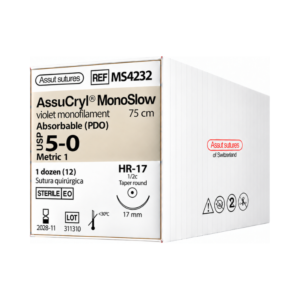 Assucryl Monoslow 5-0 Assut Sutures REF MS4232