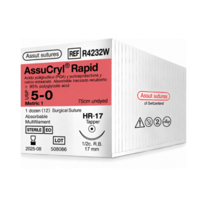 Assucryl Rapid 5-0 Assut Sutures REF R4232W