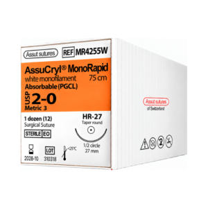 Assucryl MonoRapid 2-0 Assut Sutures REF MR4255W