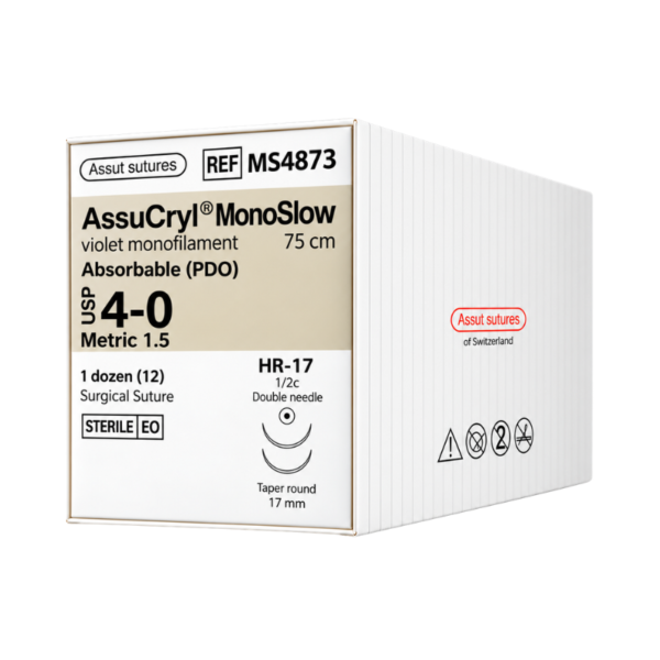 Assucryl Monoslow 4-0 Assut Sutures REF MS4873
