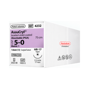Assucryl 5-0 Assut Sutures REF 4232