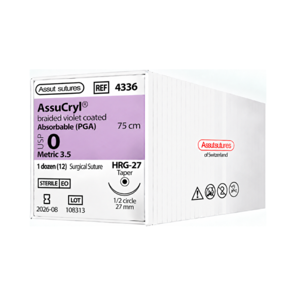 Assucryl 0 Assut Sutures REF 4336