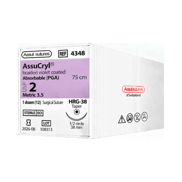 Assucryl 2 Assut Sutures REF 4348