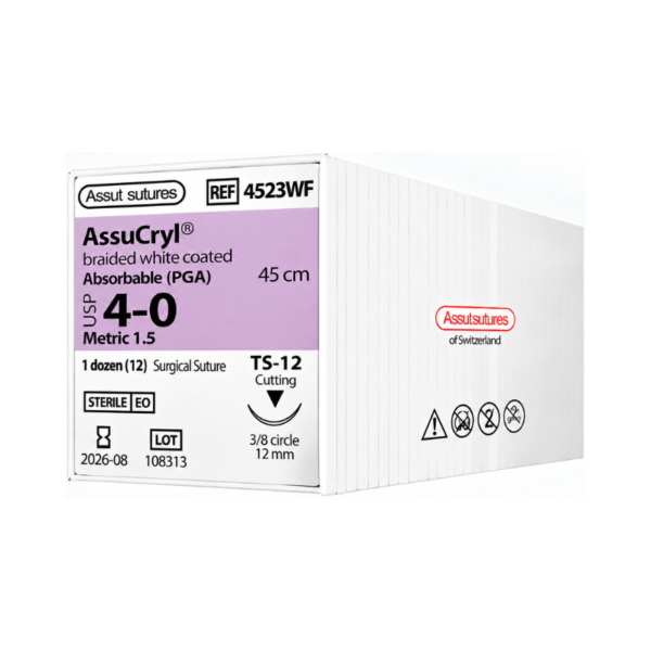 Assucryl 4-0 Assut Sutures REF 4523WF