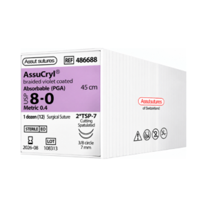 Assucryl 8-0 Assut Sutures REF 486688