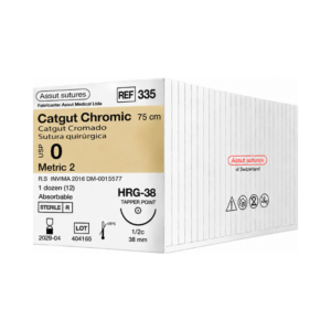 Catgut Cromado 0 Assut Sutures REF 335