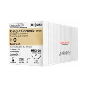 Catgut Cromado 0 Assut Sutures REF 335N