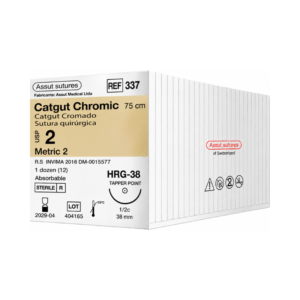 Catgut Cromado 2 Assut Sutures REF 337